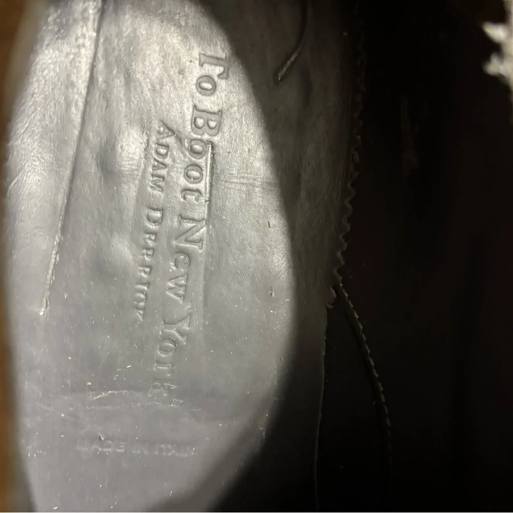 Vintage To Boot Suede Oxfords w/NYC Map Sole